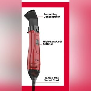 Revlon Ionic Technology Perfect Heat & Style Hair Dryer
